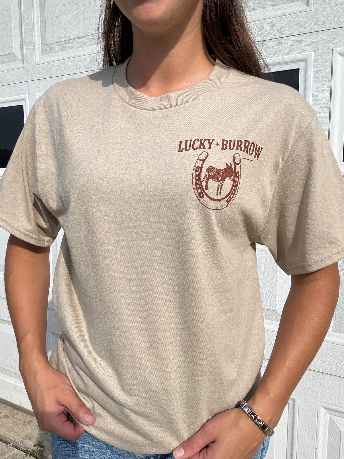 Lucky Burrow Logo Tee