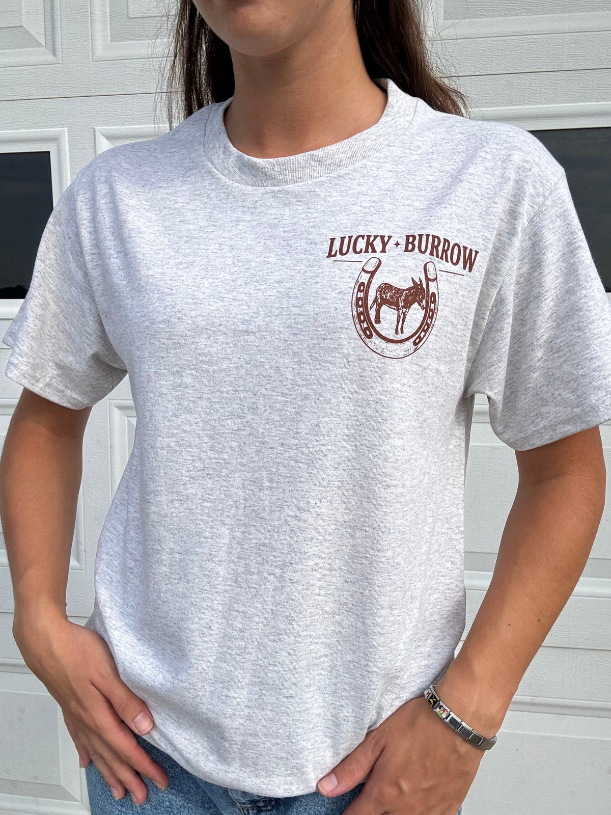 Lucky Burrow Logo Tee