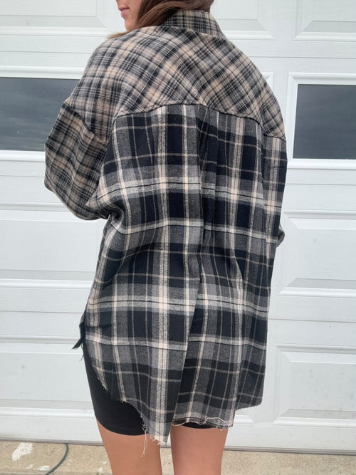 By The Campfire Oversized Flannel